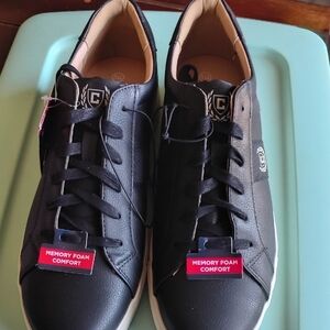 Chaps Black Memory Foam Sneakers